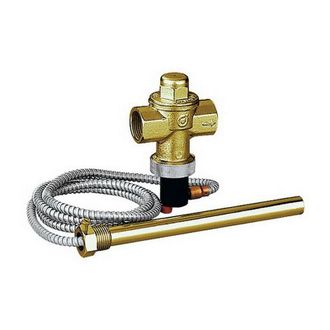 Caleffi Dispositivo de seguridad contra descargas Termostatos, tubo capilar 1300 mm 3/4 pulgada CALEFFI