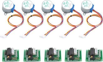 OEM Motor Paso A Paso Uln2003 28byj-48 De 5 V + Placa Controladora Uln2003 Para Arduino - 5 Unidades