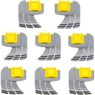 OEM Brosse Cyclonique - &Oslash; 9,5 Cm &times; H 3,2 Cm - Compatible Nettoyeur Piscine Mx8 Elite Mx6 Elite Maxx - Lot De 8