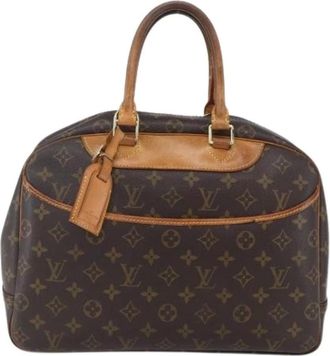 Louis Vuitton Pre-owned Handbags, female, Brown, Size: ONE SIZE Pre-owned Vintage Canvas Handbag