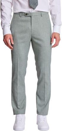 Paisley & Gray Downing Slim Fit Dress Pants in Minted Sage at Nordstrom Rack, Size 42 X 32