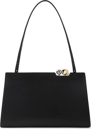Jacquemus Le Salon Handbag - Dames - Schoudertassen - Zwart - ONE Size - Katoen - Tassen