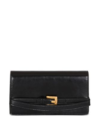 Balmain belt-detail clutch bag - Black