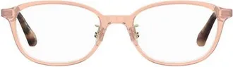 Kate Spade New York aisha 51mm oval optical glasses in Brown at Nordstrom