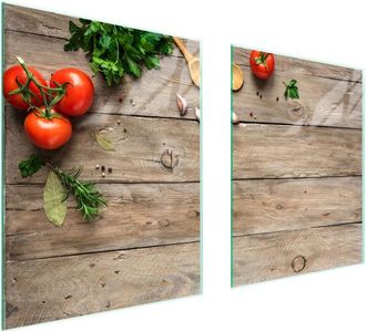 OEM Placa Protectora De Vidrio Para Estufa 85x52 Le&ntilde;a