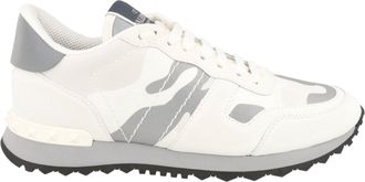 Valentino Rockrunner Patterned Leather Sneakers