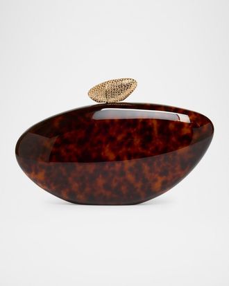 Benedetta Bruzziches Armonia Methacrylate Clutch Bag