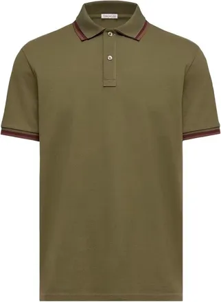 Moncler PIQUET POLO SHIRT Size: XXL, colour: GREEN