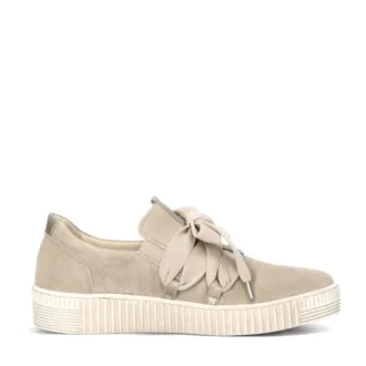 Gabor Womens Stylish Bow Sneaker In Silk