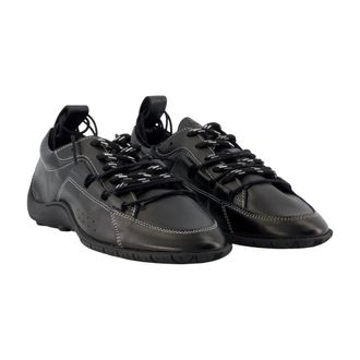 Sams&oslash;e & Sams&oslash;e Calfskin Leather Sneaker - Black