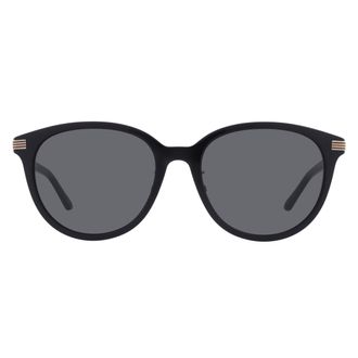 Gucci Grey Oval Ladies Sunglasses GG1452SK 001 55