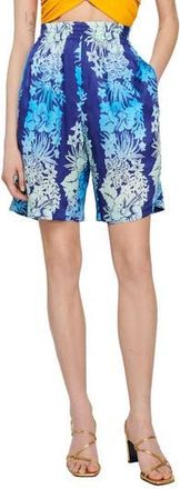 Sandro Borabora Bermuda Shorts in Bleu at Nordstrom Rack, Size 2-4 Us / 36 Eu