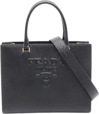 Prada Pre-owned Saffiano LUX Borsa 2way - - Pre-owned - Donna - Nero - ONE SIZE