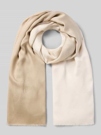 HUGO BOSS Tuch aus Modal-Viskose-Mix Modell Rinih in Beige, Gr&ouml;&szlig;e 1