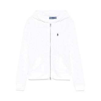 Ralph Lauren Cardigans, female, White, Size: XS Sweatshirt