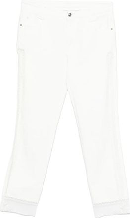 Ermanno Scervino Lace-trim Jeans