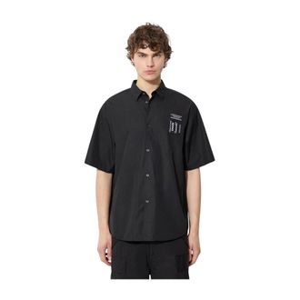 Undercover Hombre, Camisas, Negro, Talla: L
