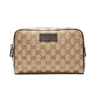Gucci Gg Canvas Brown Gg Canvas Fanny Pack (Pre-Owned)
