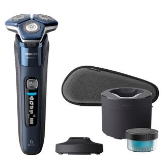 Philips Afeitadora De Rejilla - Philips - S7885/55 - Uso Inal&aacute;mbrico - Cabezal Lavable - Azul