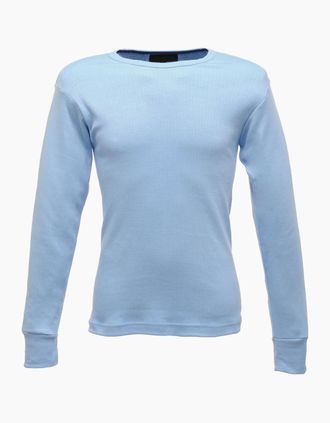 Regatta Thermal Underwear Long Sleeve Vest / Top - Blue - Size: 18/16/42