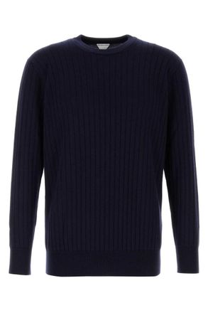 Bottega Veneta Dark blue wool sweater