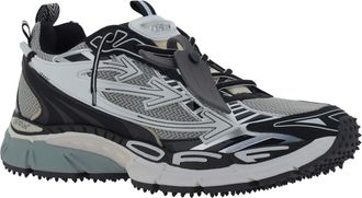 Off-white Mens Be Right Back Sneakers Light Grey - Black