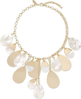 Ramy Brook Karina Mother of Pearl Charm Necklace at Nordstrom, Size No Size
