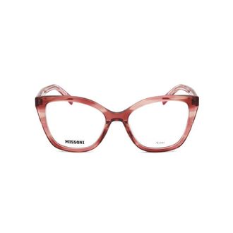 Missoni Ladies Red Rectangular Eyeglass Frames MIS 0184