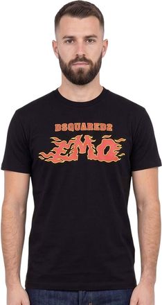 Dsquared2 Black Crew Neck T-Shirt