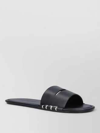 J.W.Anderson mules flat sole open toe metal accents