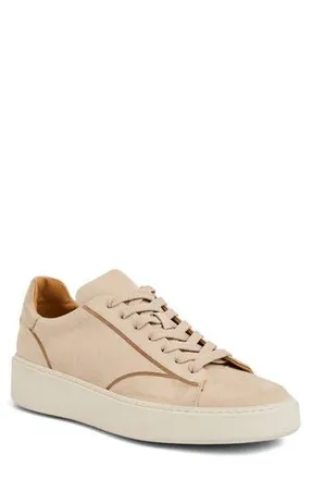 Bruno Magli Matteo Sneaker in Taupe Nubuck at Nordstrom Rack, Size 10.5