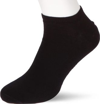 Tommy Hilfiger Mens SNEAKER Socks, 6 Pack, Black, Size 39/42