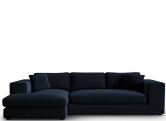 CXL by Christian Lacroix Designer Ecksofa Tendance mit Eckteil links - Samtbezug