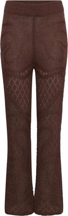 Soaked In Luxury Mujer, Pantalones, Marr&oacute;n, Talla: XL