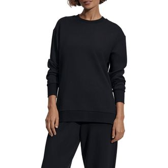 Varley Charter Oversize Sweatshirt in Black at Nordstrom, Size X-Small