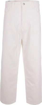 Carhartt Work in Progress Brandon Pant - Heren - Regular Fit Jeans - Wit - M - Katoen - Jeans