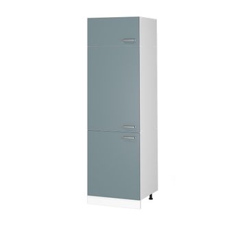 Vicco Mueble Despensa Universal R-line, Gris Azulado, 60 Cm Con Puertas