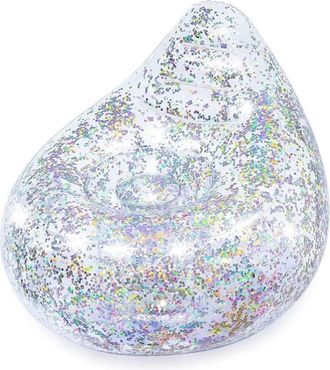 Trade Shop Trade Shop - Poltrona Poltroncina Gonfiabile Glitter Dream 72x72x64cm 2 Camera Ad Aria 75105