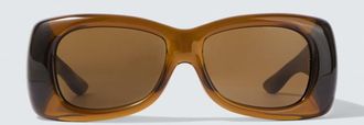 Saint Laurent SL 901 Howl oversized sunglasses