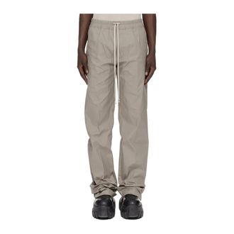 Rick Owens Dietrich Drawstring Broek - Heren - Broeken - Grijs - Maat: L Katoen