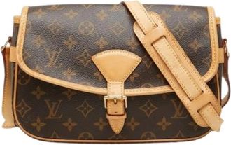 Louis Vuitton Pre-owned Vintage Schoudertas - Dames - Vintage Schoudertas - Bruin - ONE Size - Leer - Vintage