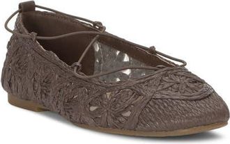 Lucky Brand Tennyr Ballet Flat in Cappuccino at Nordstrom, Size 7.5