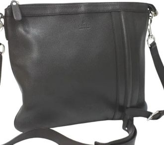 Gucci Pre-owned 233329 Schoudertas - Dames - Vintage Schoudertas - Zwart - ONE Size - Leer - Vintage