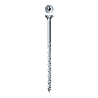 Fischer 100x Power-fast Ii Fpf Ii Ctp 6 X 70 Mm Bc Cabeza Avellanada Con Estrella Interior Tx30 Rosca Parcial Galvanizado Azul Pasivado - 670483