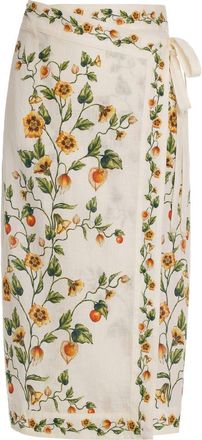 Agua Bendita Luna Midi Uchuva Midi Pareo in Multi at Nordstrom, Size X-Small