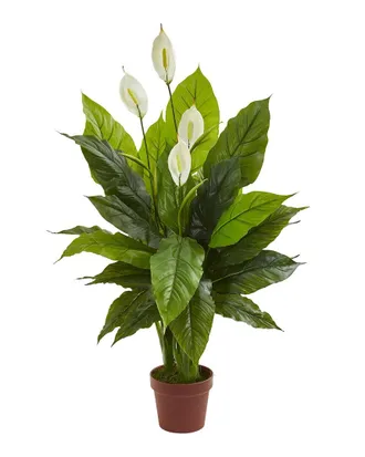 Nearly Natural 42In Spathiphyllum Artificial Plant (Real Touch)