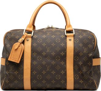 Louis Vuitton Pre-owned Womens Monogram Carryall - Brown Textile - One Size