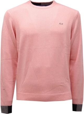 Sun 68 Heren, Truien, Roze, Maat: XL Wol