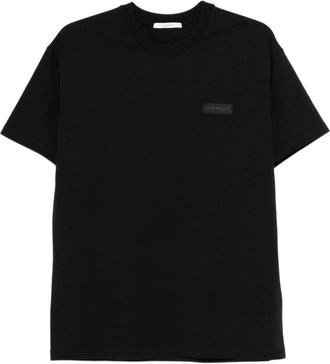 Givenchy Black Crewneck Logo T-Shirt