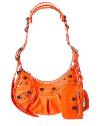 Balenciaga Le Cagole Xs Leather Hobo Bag